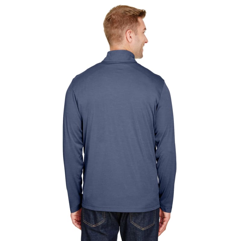 Team 365 Men's Zone Sonic Heather Performance Quarter-Zip 38