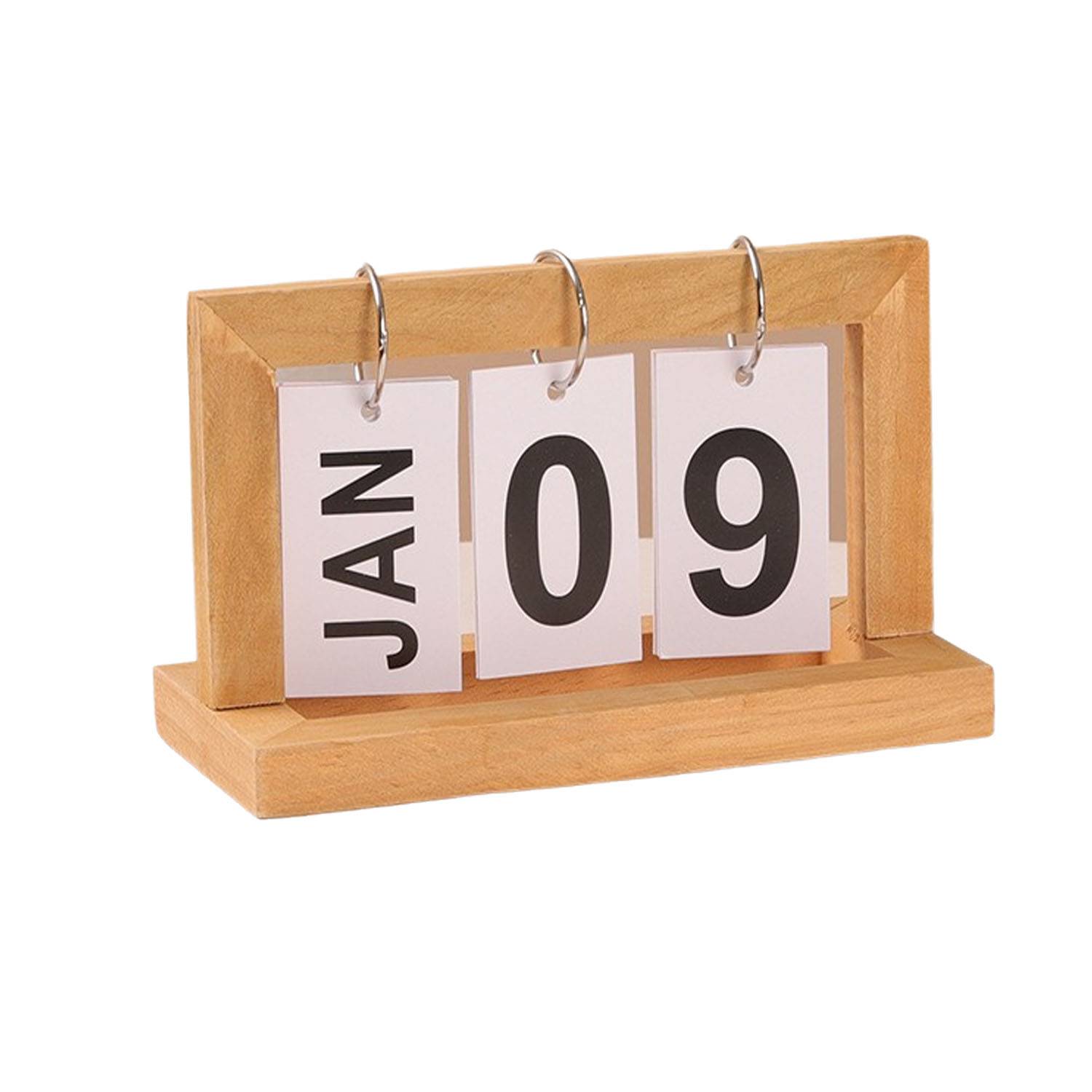 Minimalist wooden calendar 2