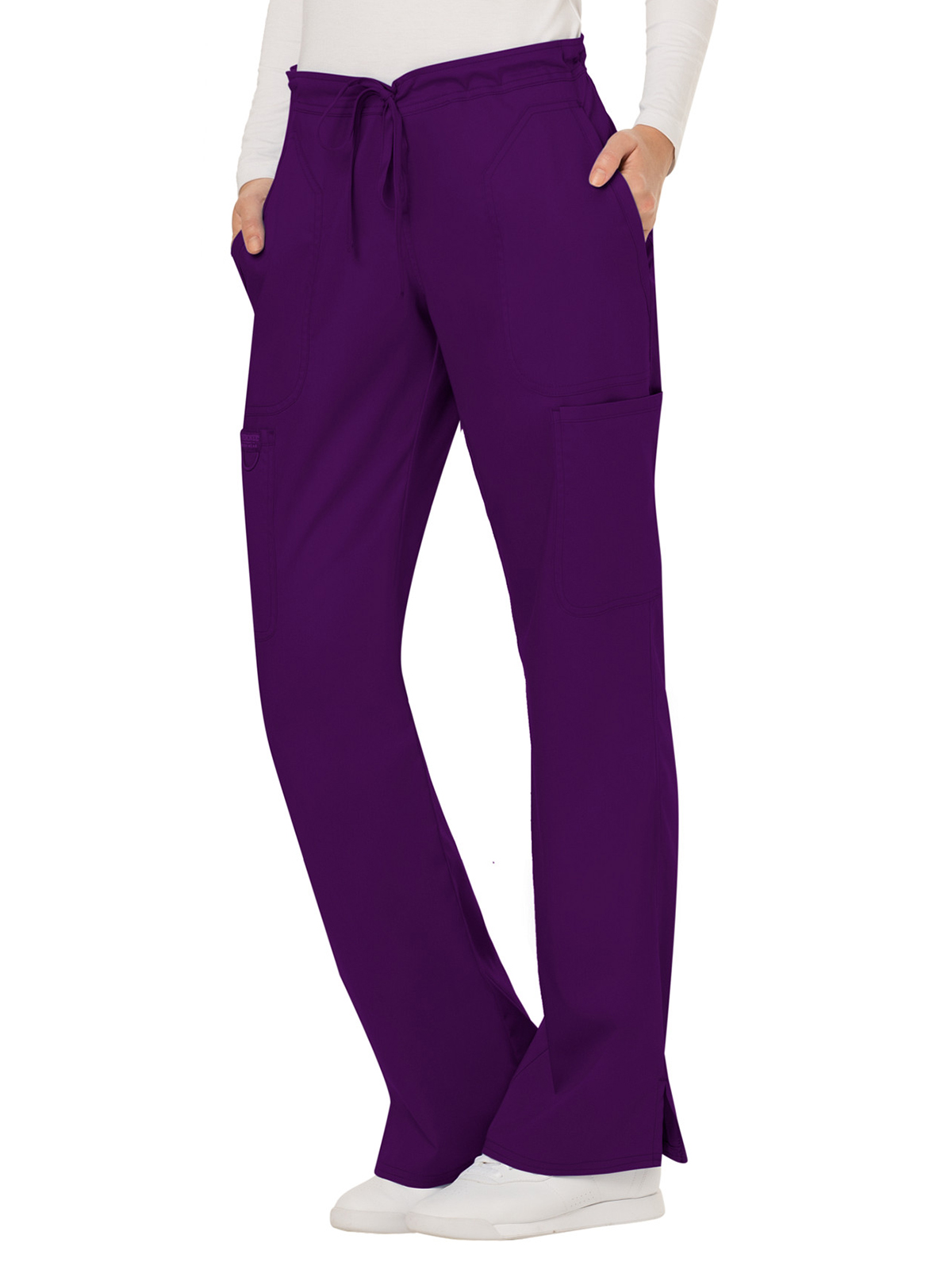 Cherokee - Workwear Revolution - Women's 5-Pocket Mid Rise Drawstring Pant 33