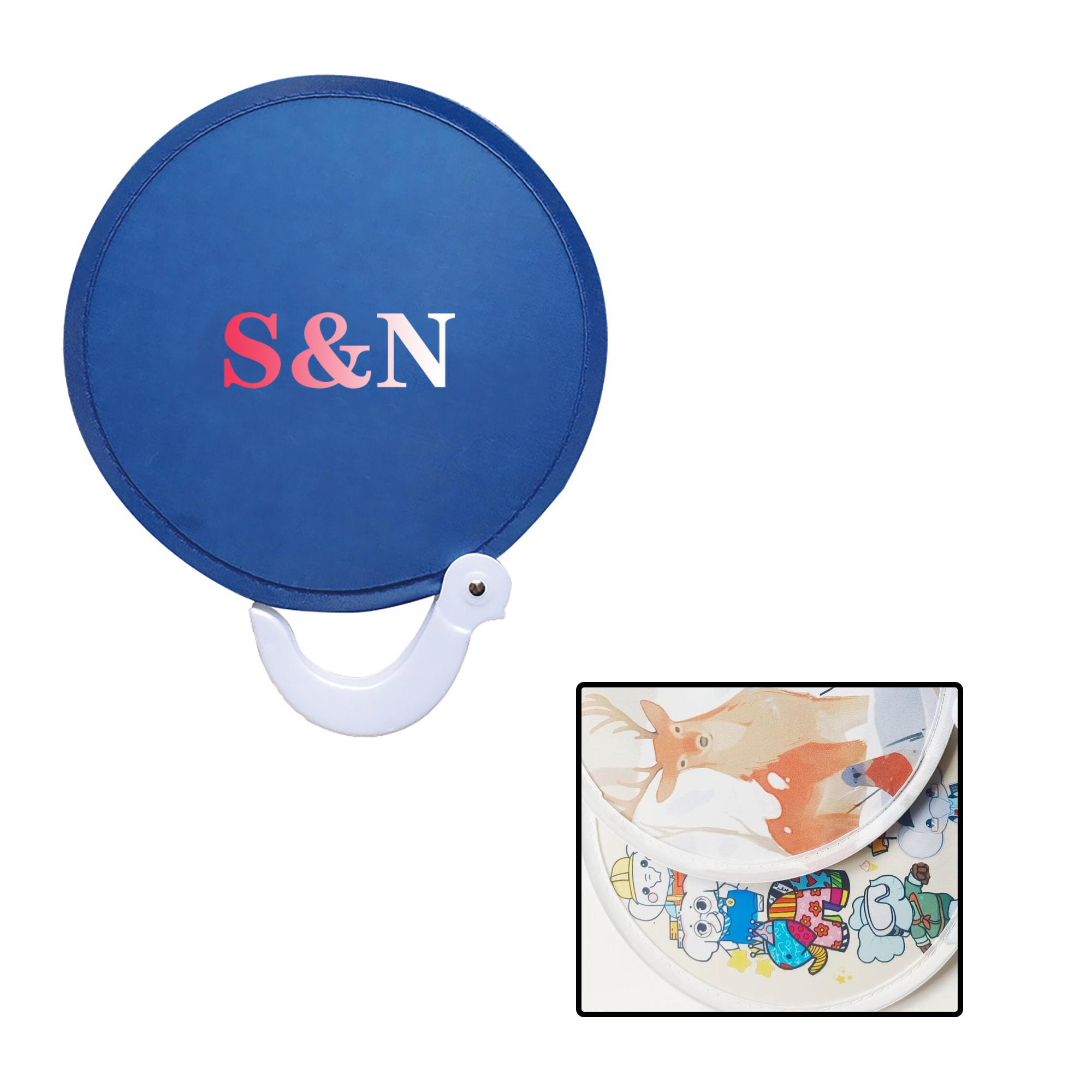 Foldable Flying Disc Fan 3