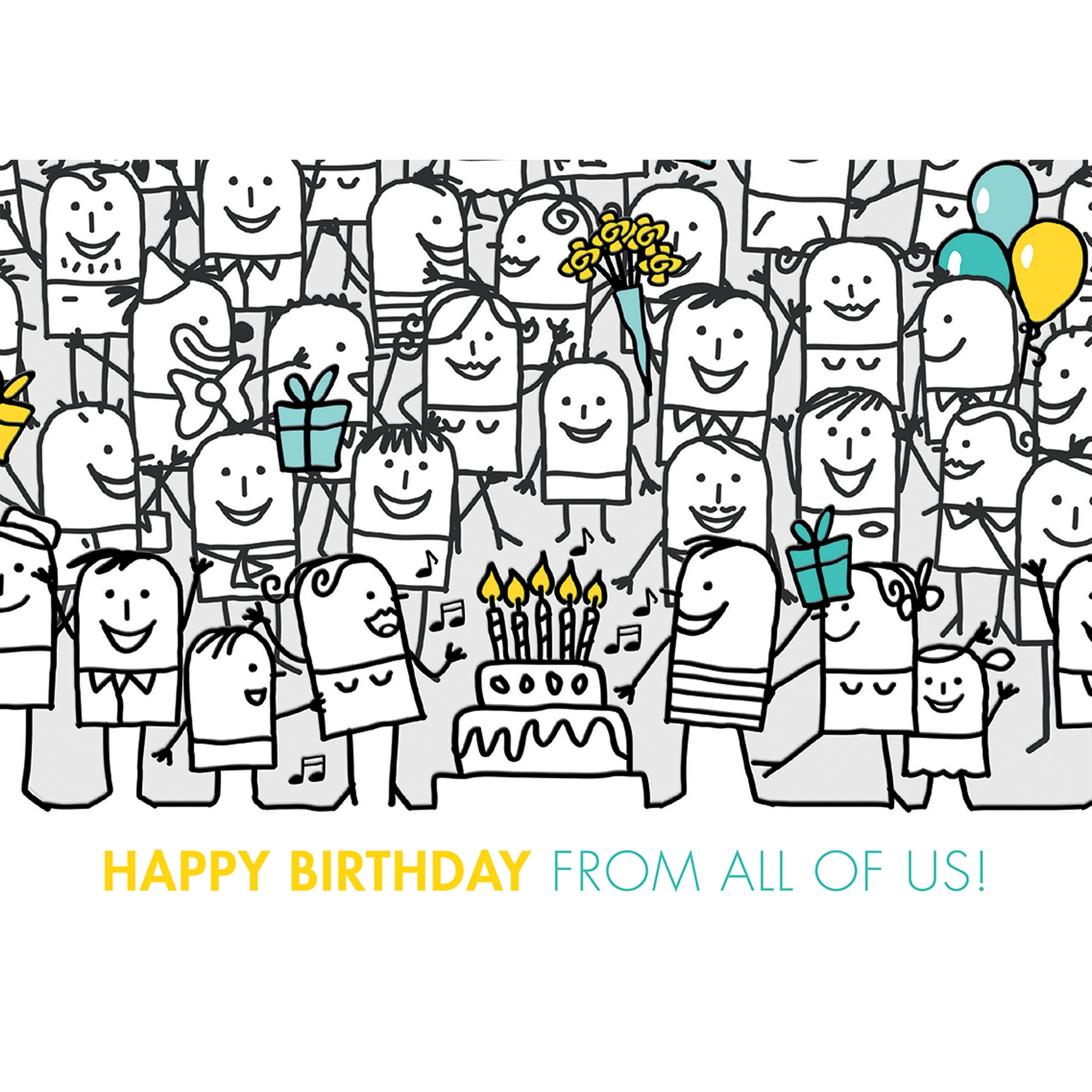 Birthday Bunch Cards 2