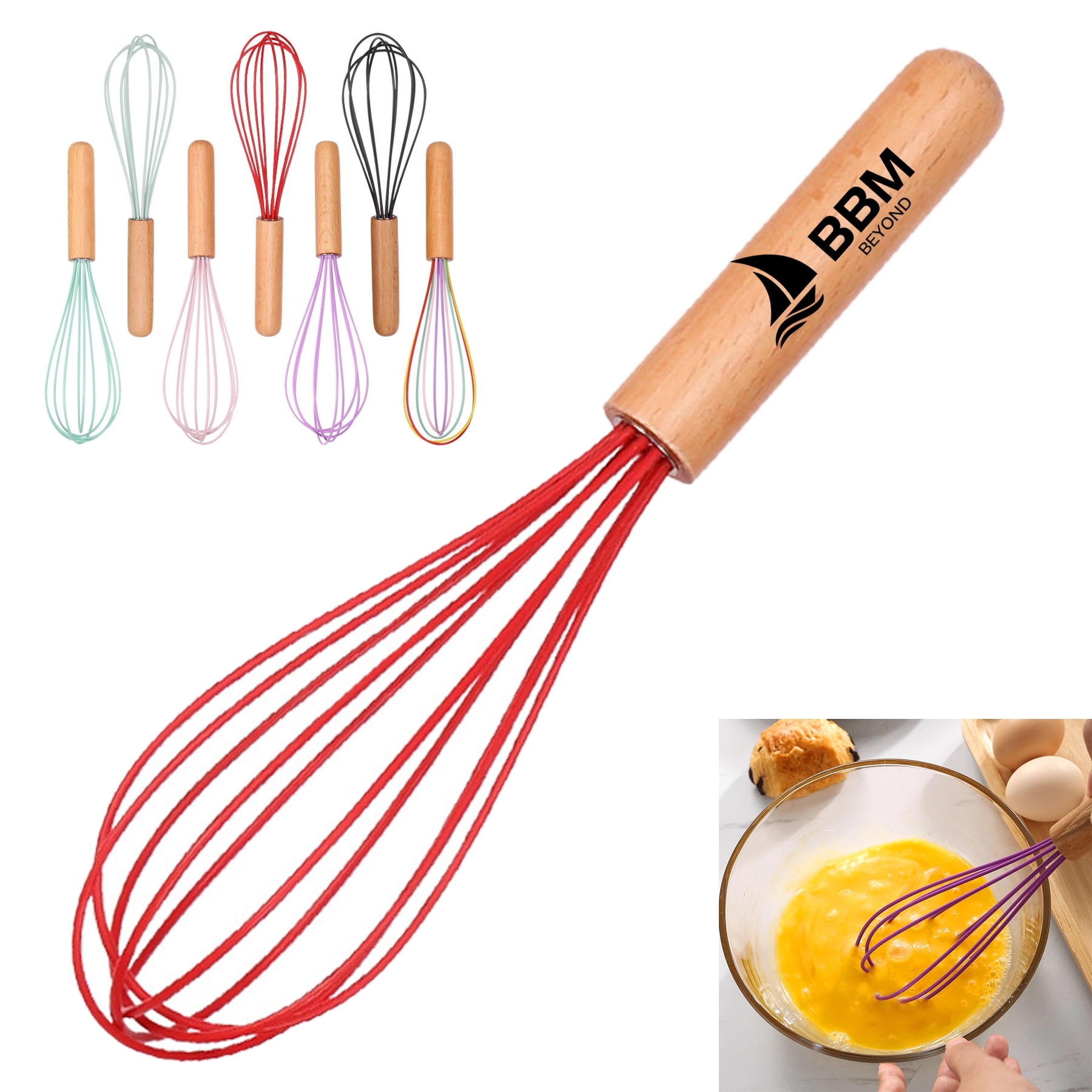 Manual Silicone Egg Mixer 2
