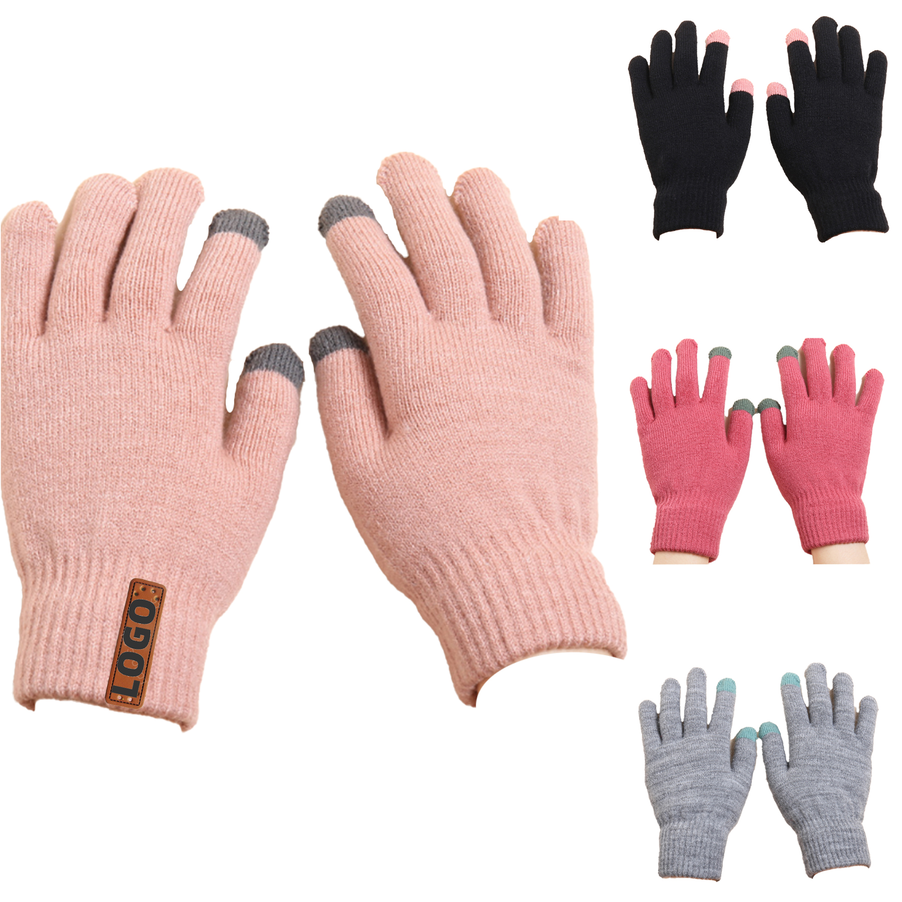 Winter Touch Screen Knit Glove 2