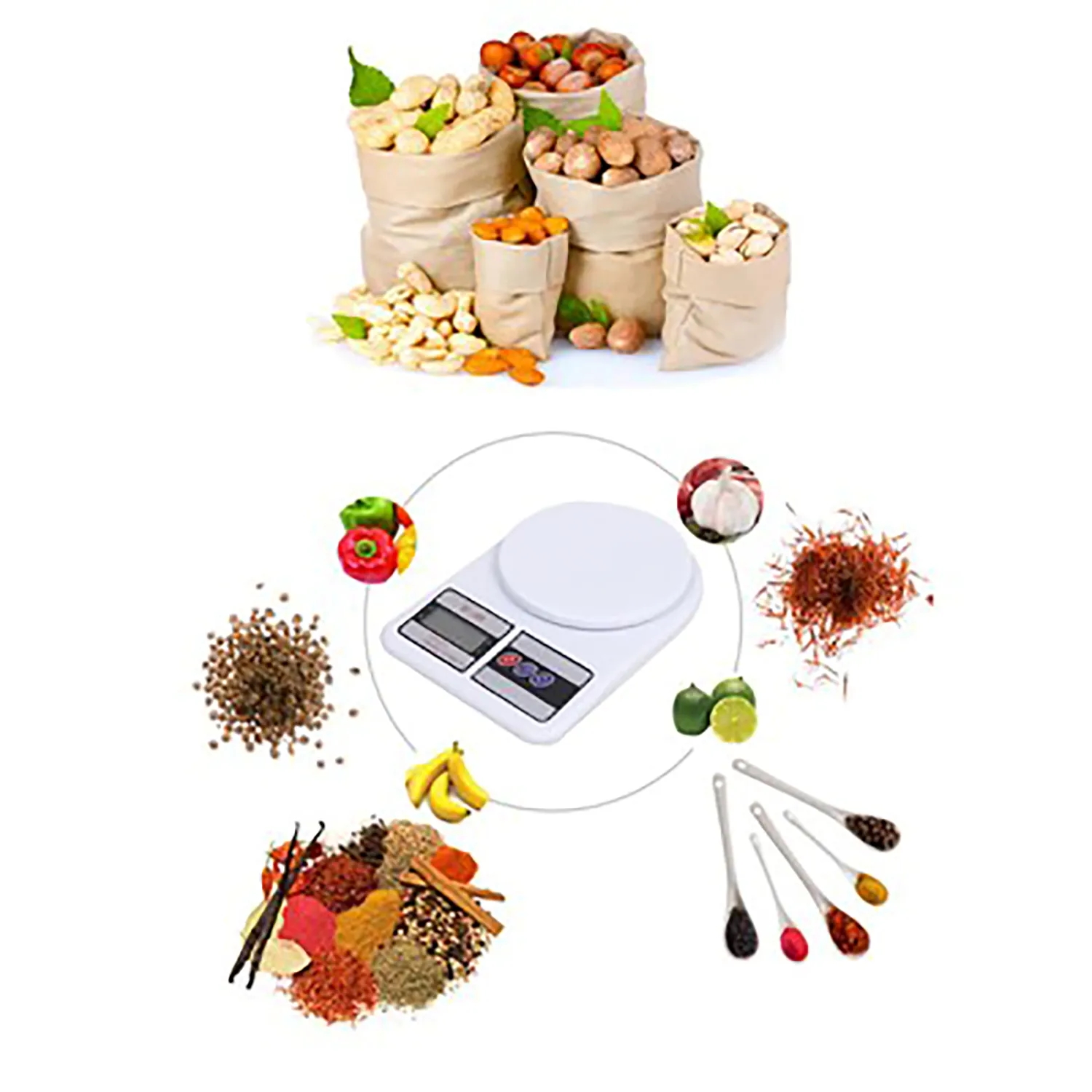 Plastic Kitchen Scale 2