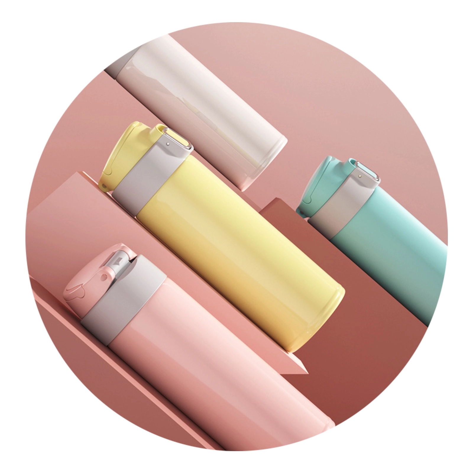Handle Spring Thermos Cups 2