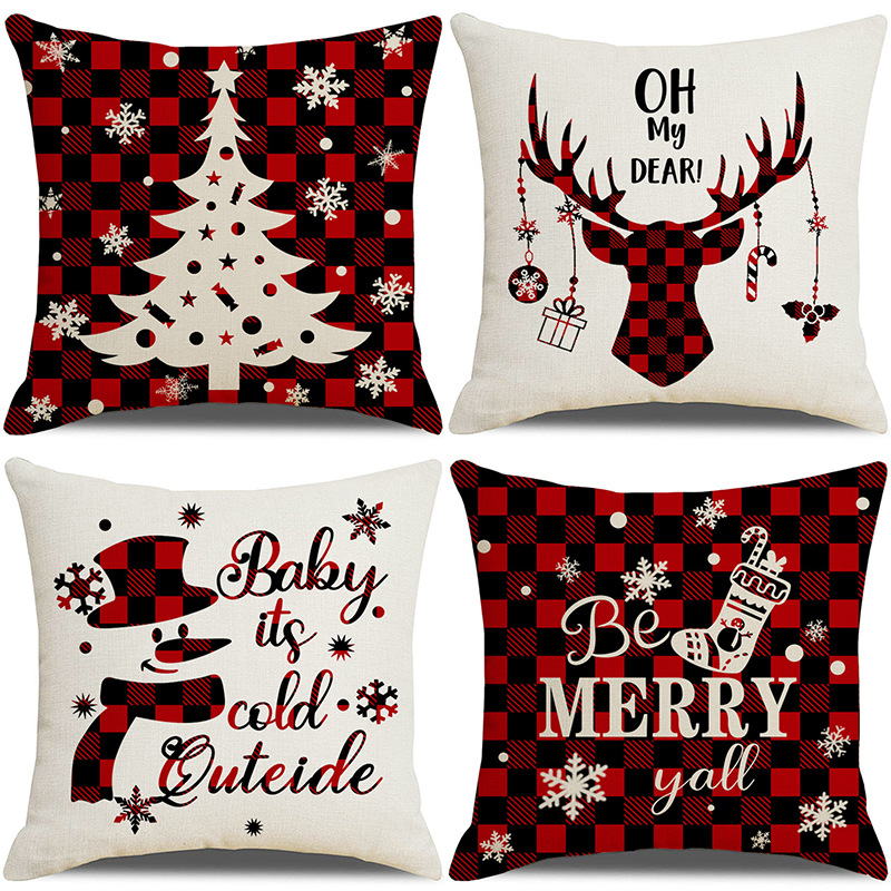 Custom Christmas Throw Pillow 3