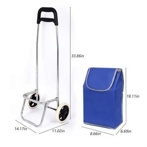 Multi Portable Folding Shopping Luggage Trolley Cart 6