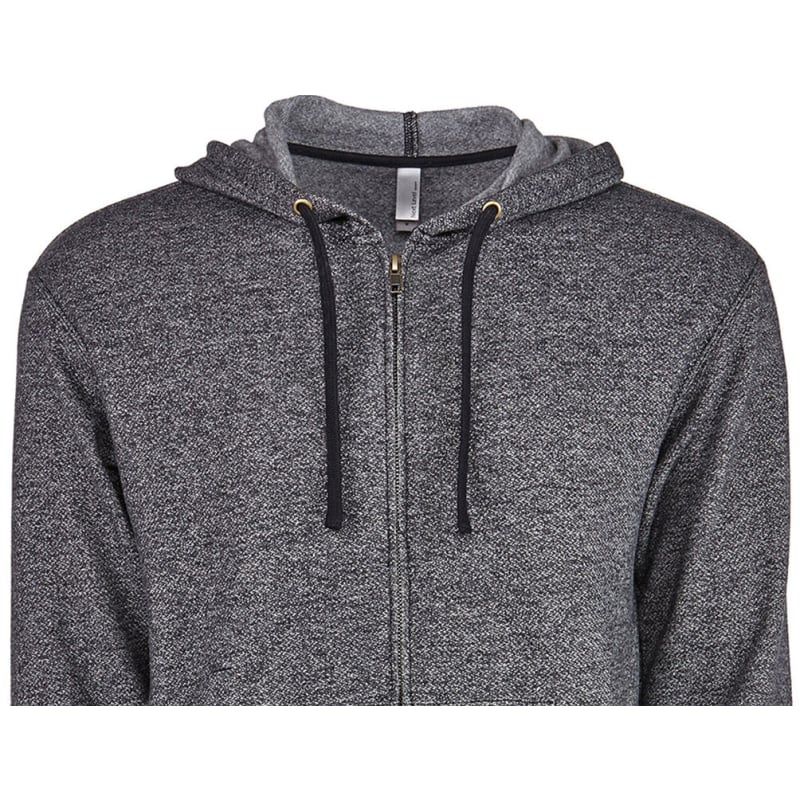 Next Level Apparel Adult Pacifica Denim Fleece Full-Zip Hooded Sweatshirt, custom hoodie or sweatshirt with logo imprint 13