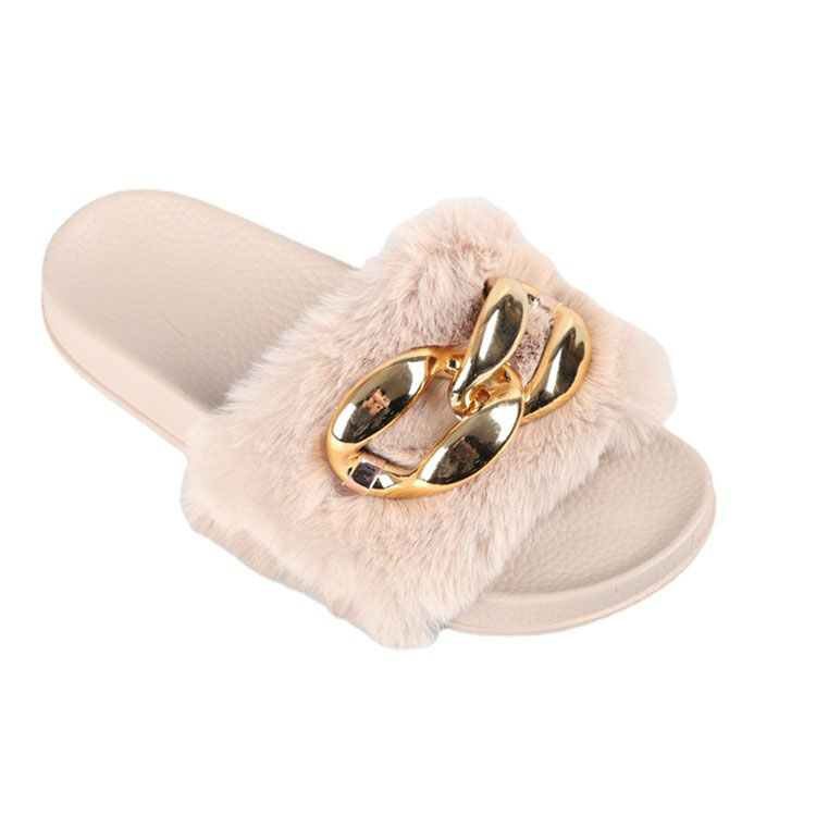 Faux Fur Soft Slide Flat Slipper 3