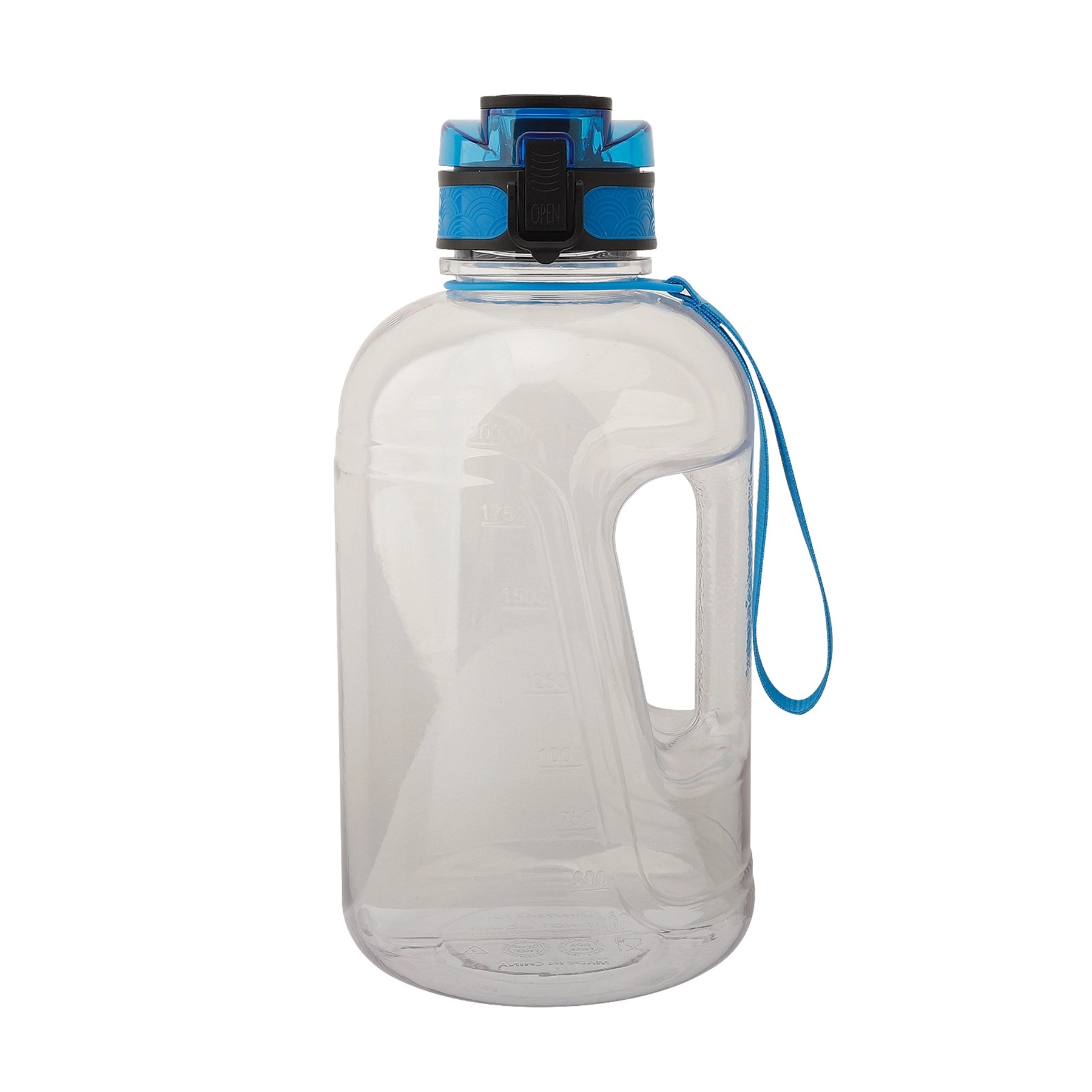 2.2 L Large Capacity Wide Mouth Plastic Sport Water Bottle 10