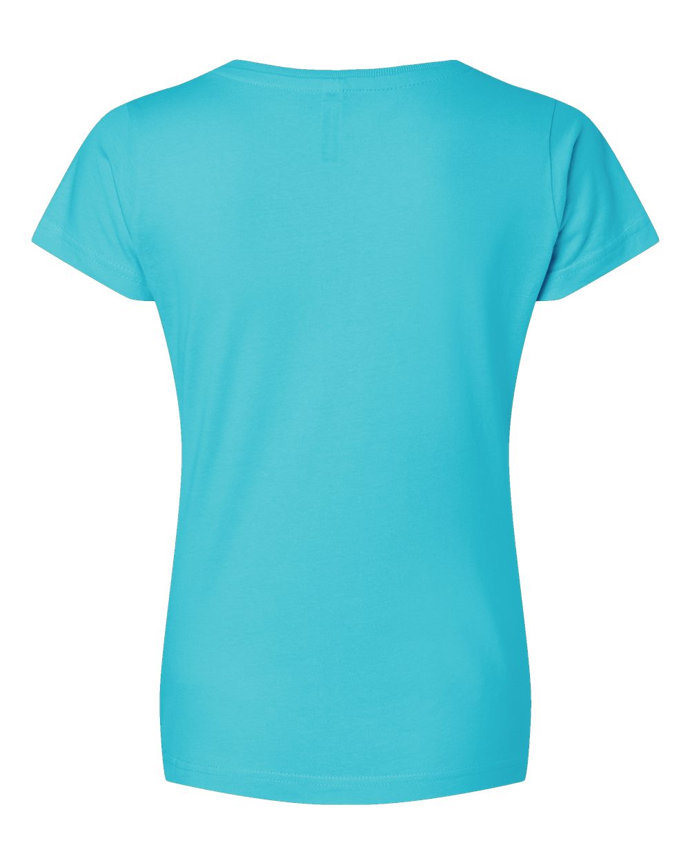 Women's Fine Jersey V-Neck Tee - 3507 45