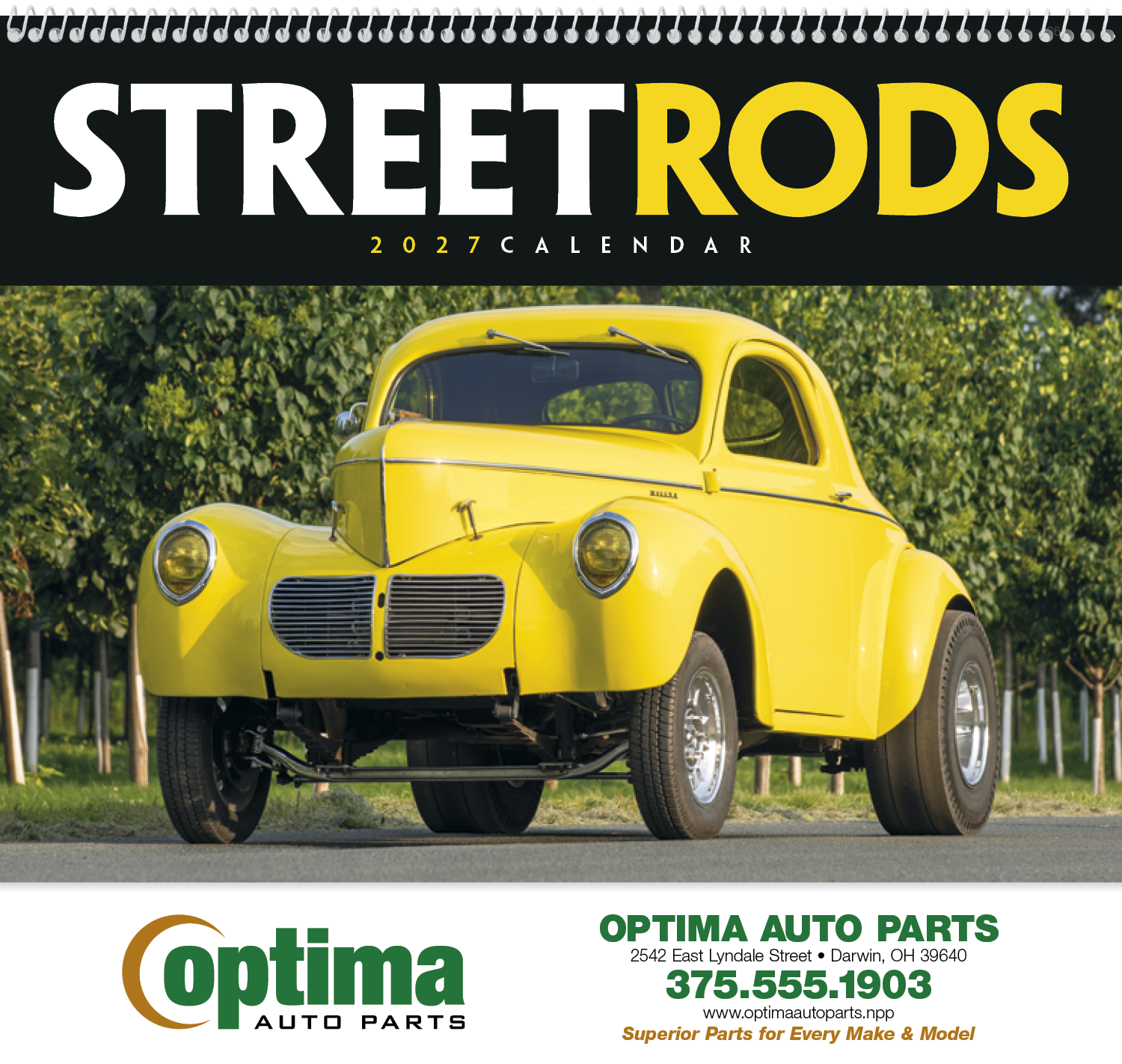 Triumph® Calendars Street Rods Calendar 28