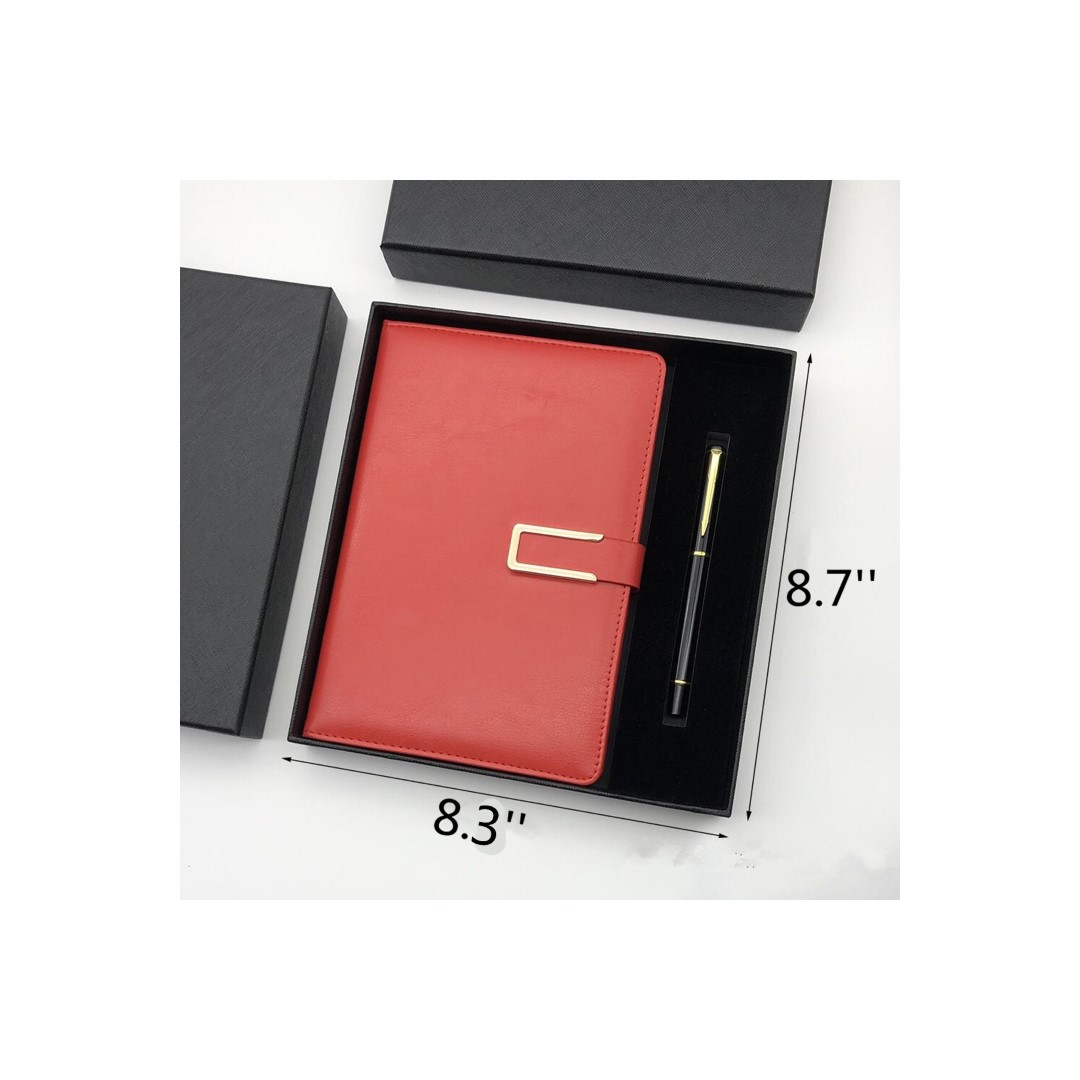 A5 Classic Hardcover Notebook with Pen Holder 3