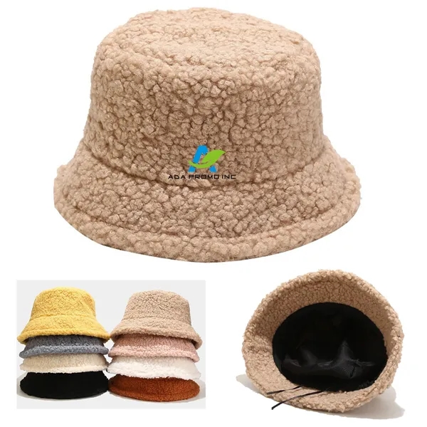 Cozyb Fur Women's Winter Bucket Hat