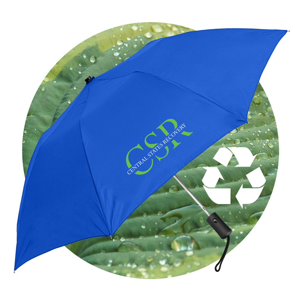 Eco-Friendly The Enviro Spectrum Folding Umbrella Made from Recycled Bottles