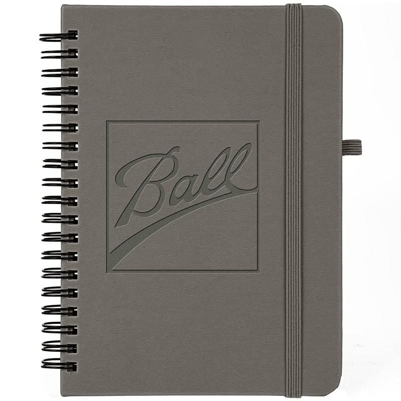 5x7 Premium UltraHyde Leather Notebook with Pen Holder 1