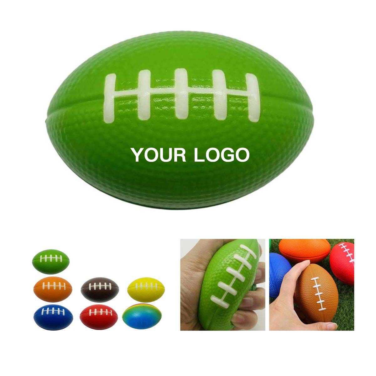 Soft PU Foam Stress Ball Football 2