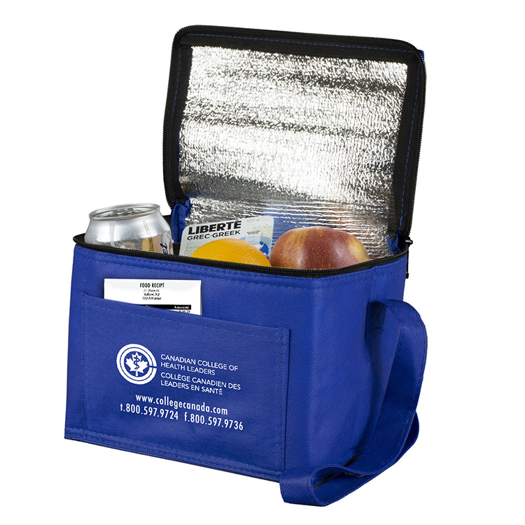8" W x 6" D x 6" H - "Cool-It" Non-Woven Insulated Cooler Bag 10