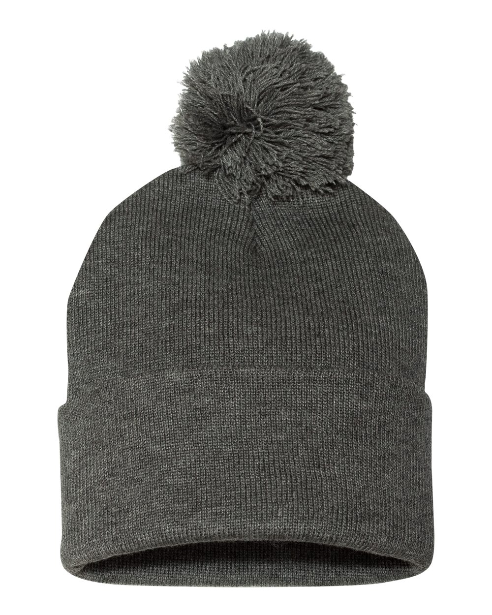12" Pom-Pom Cuffed Beanie - SP15 4