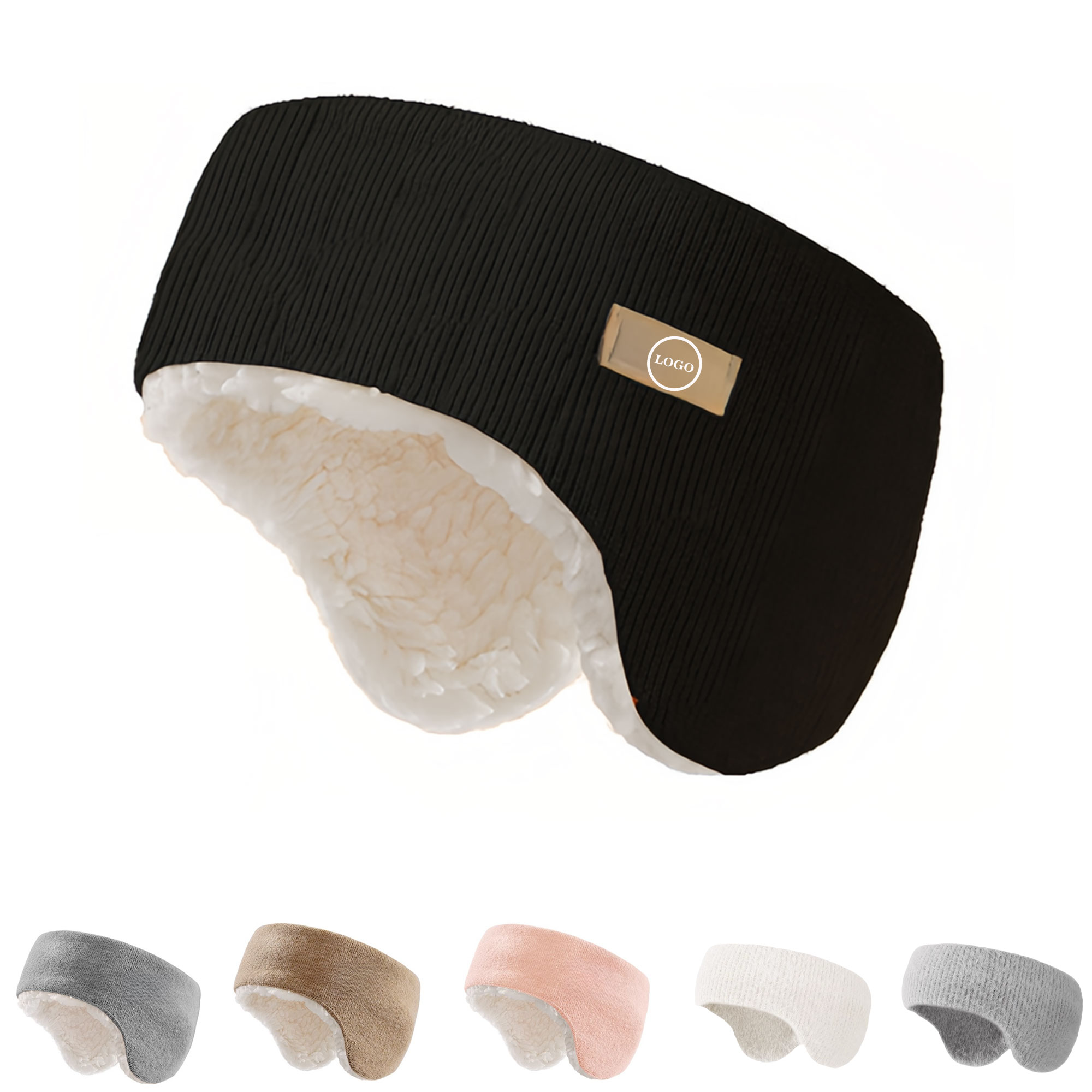 Fleece Ear Warmer Winter Headband 2