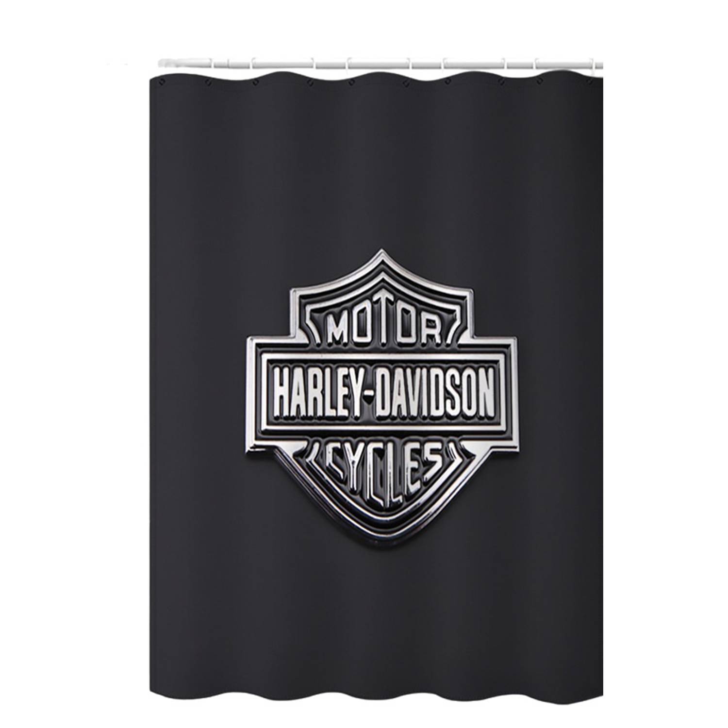 Custom Polyester Shower Curtain with Hook 4