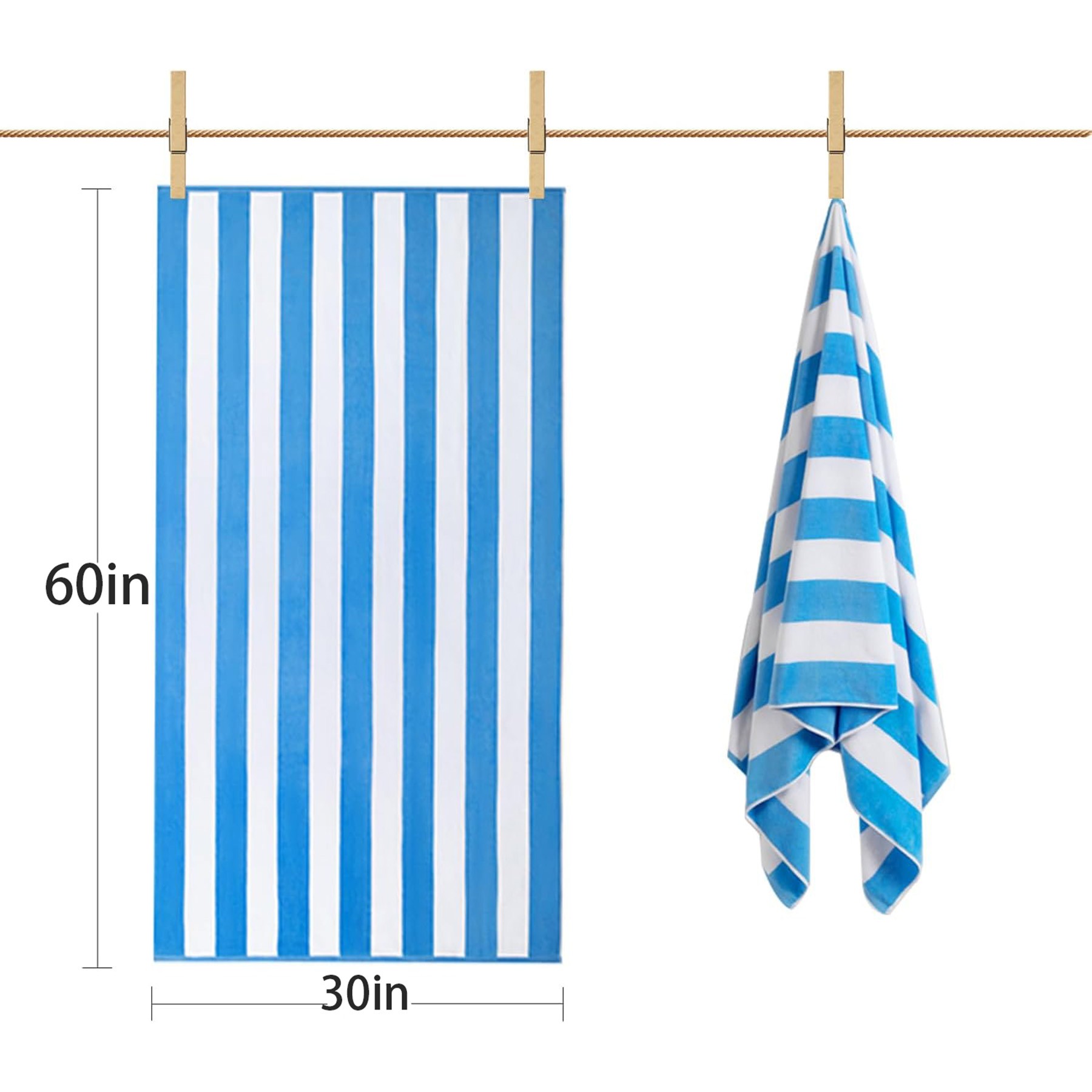 Plush Oversized Beach Towel 10