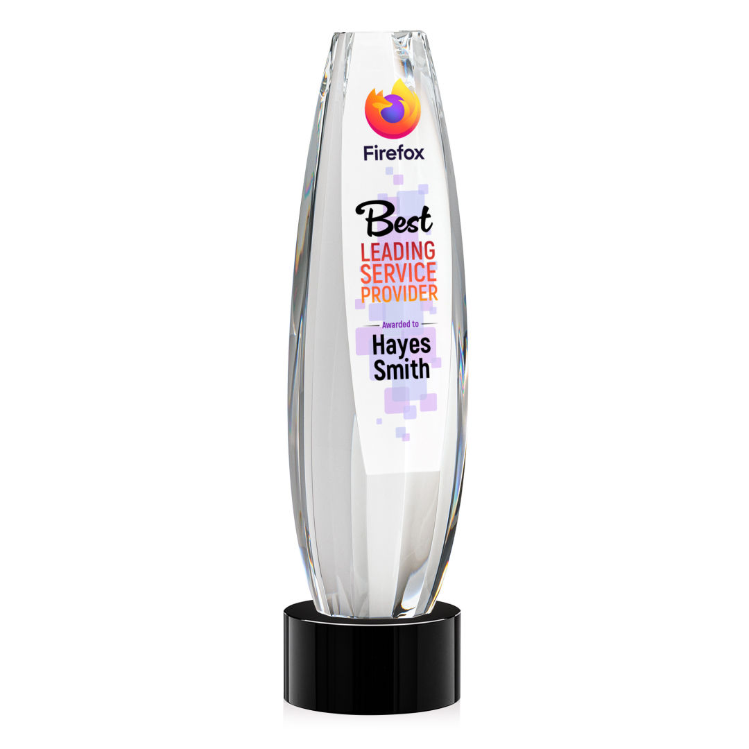 Hoover VividPrint™ Award on Marvel Base - Black 8