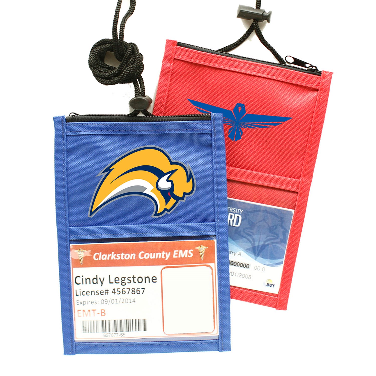 POLYESTER WALLET WITH ROPE LANYARDS 2