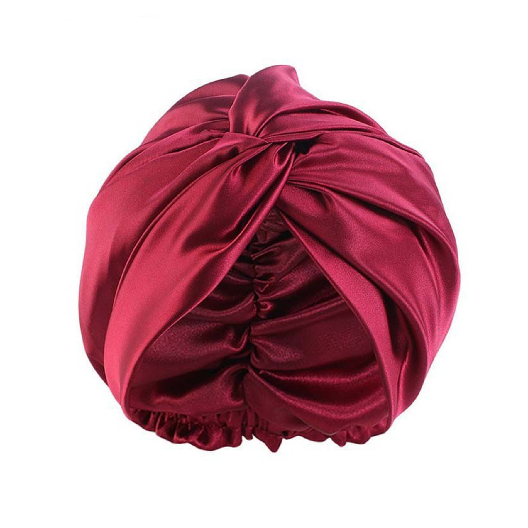 Adjustable Silk Satin Bonnet 7