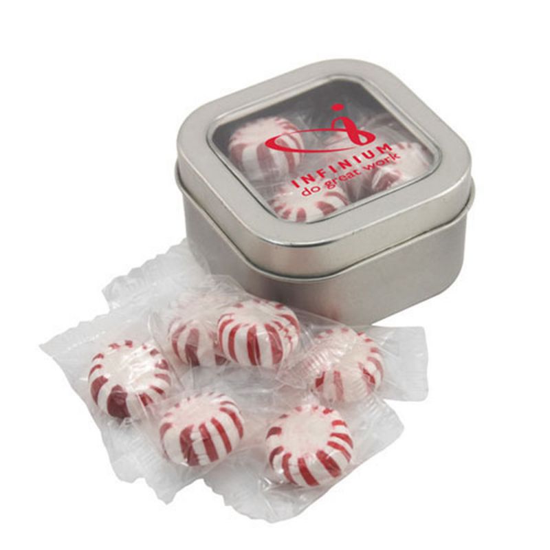 Window Tin with Starlight Peppermints 1