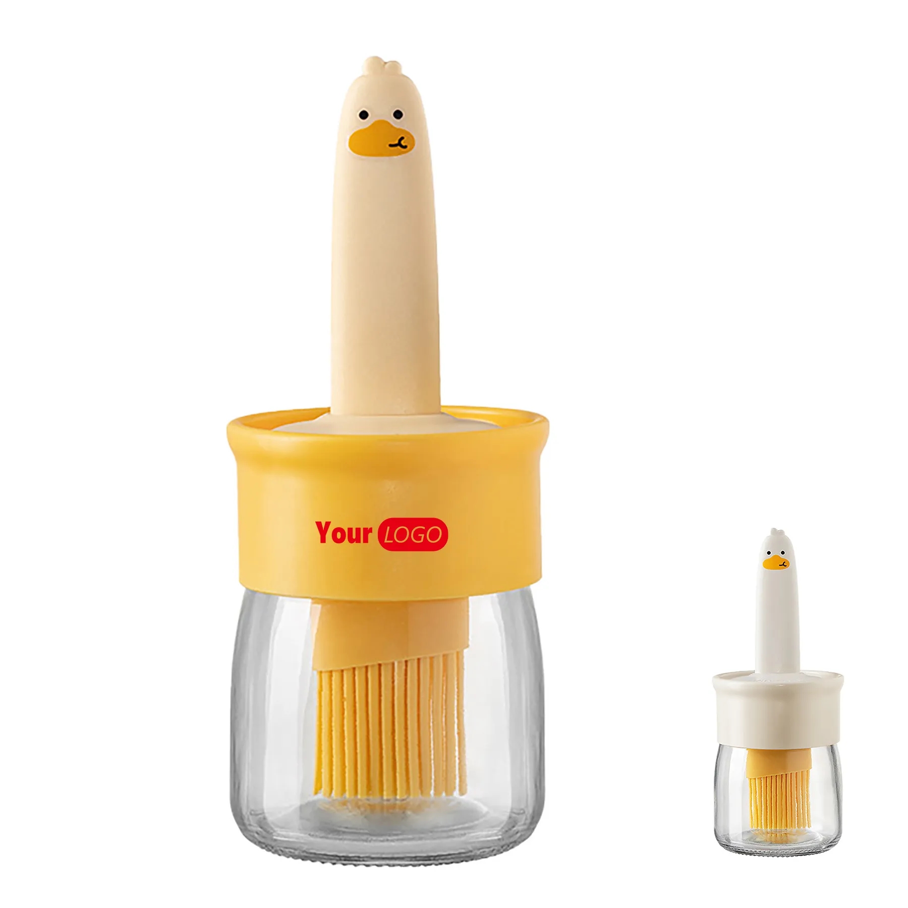 Plastic Barbecue Oil Brush Integrated Bottle 5