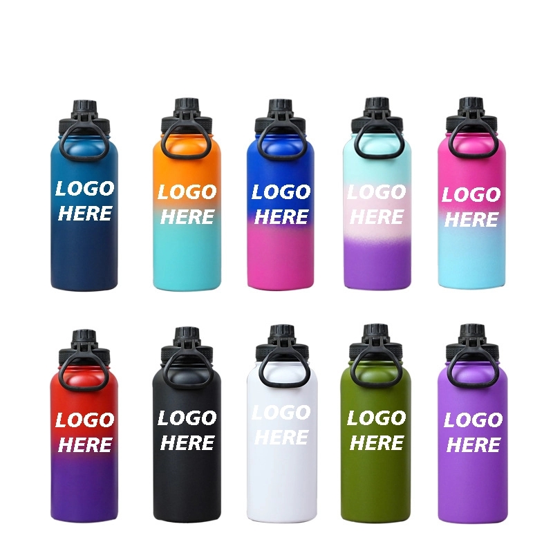 Custom 18 oz Stainless Steel Vacuum Insulated Water Bottle, custom water bottle with logo imprint 12