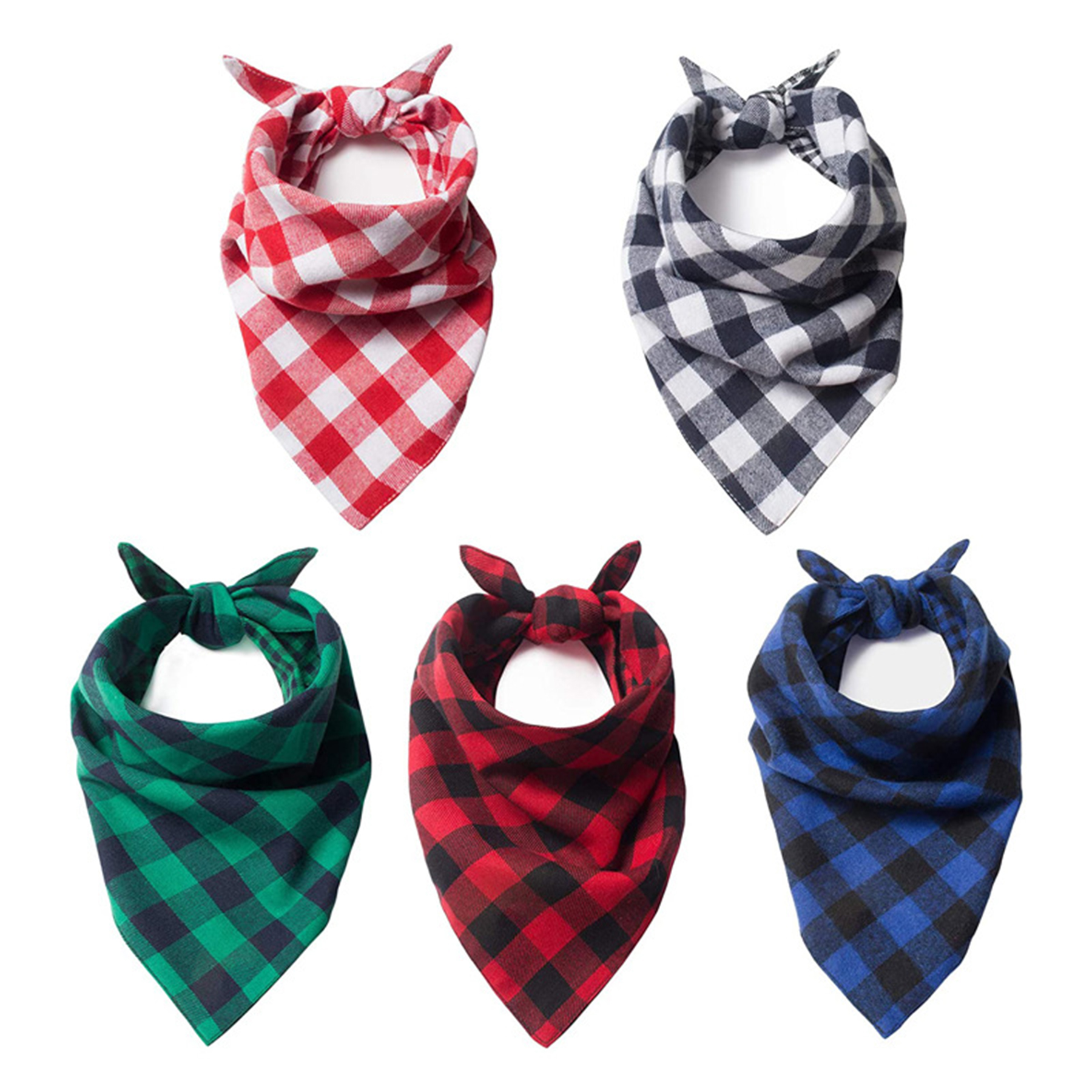 Pet Christmas Hat And Scarf Set 3