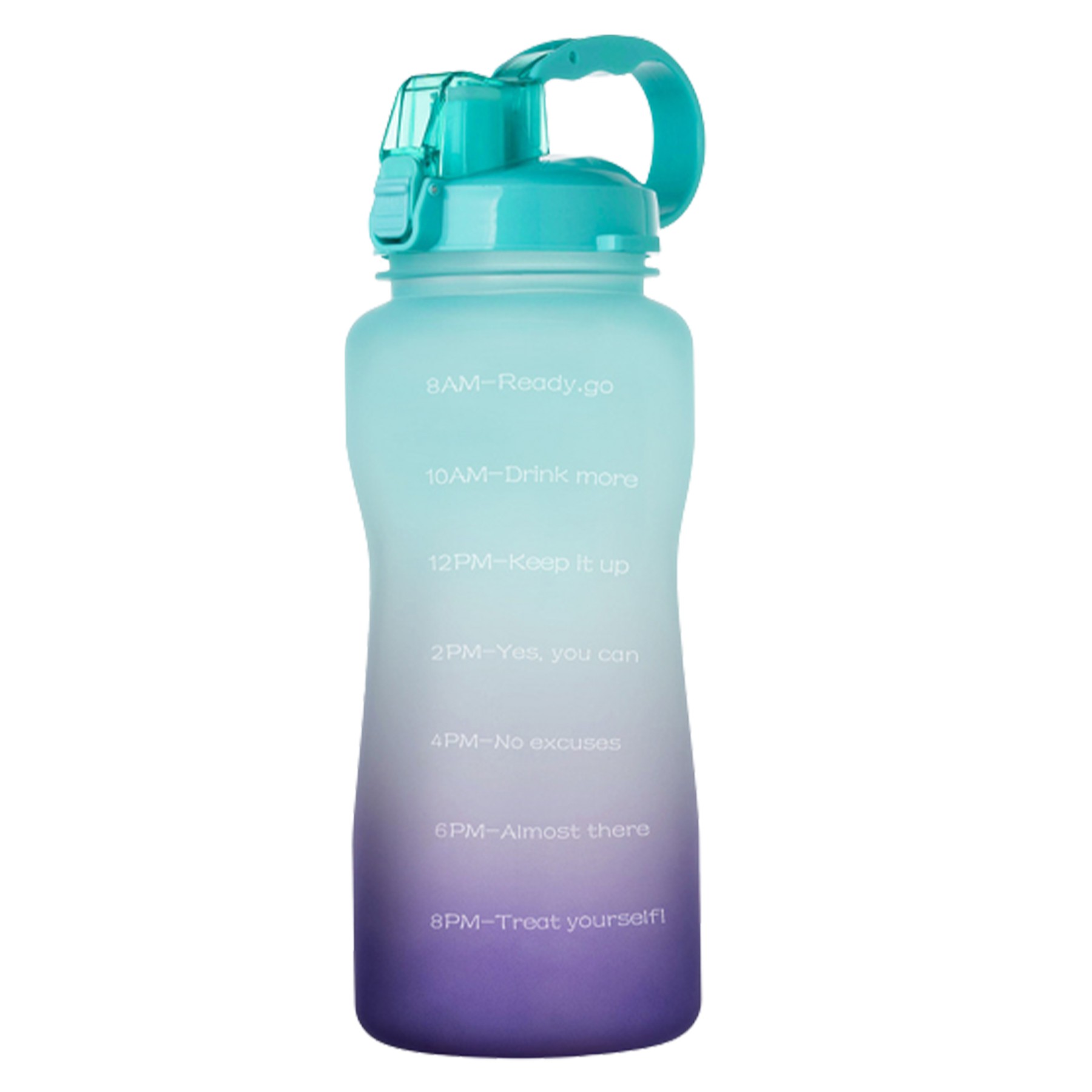 74.39Oz Time Mark Straw Water Bottle 6