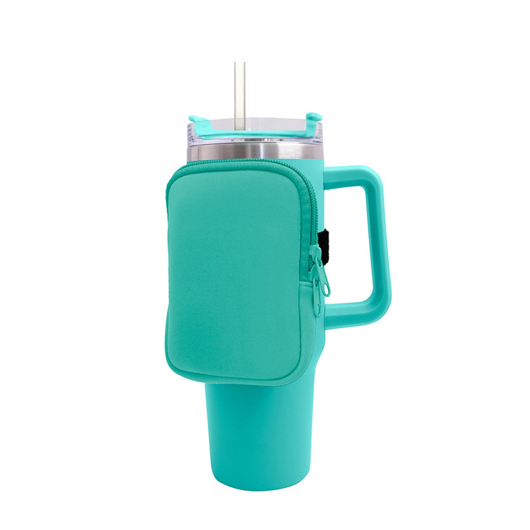 Neoprene 40 Oz. Water Tumbler Holder Bag, custom koozie with logo imprint 3