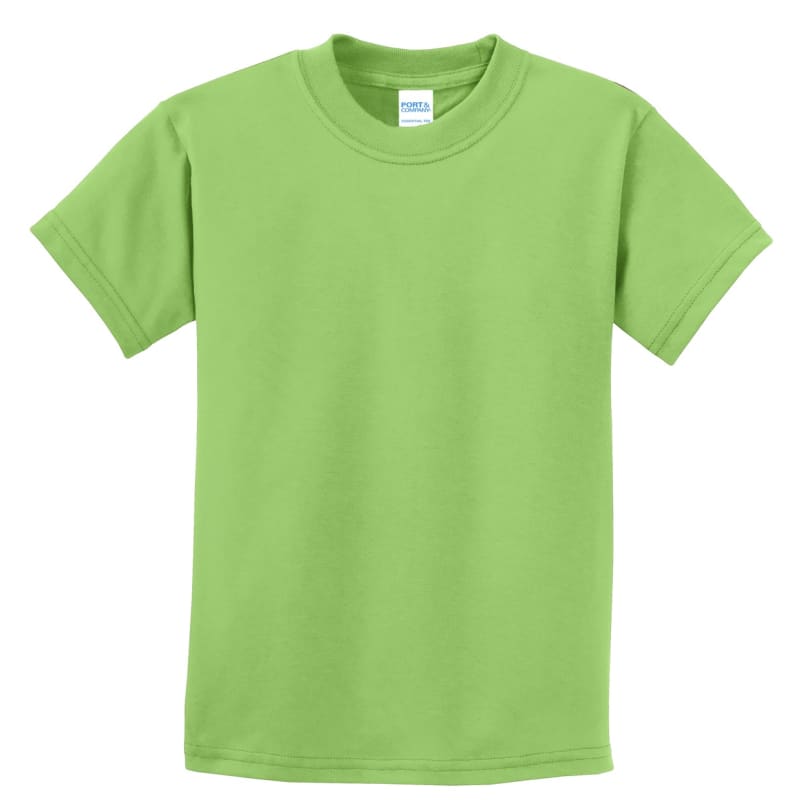 Port & Company Youth Essential Tee. 106