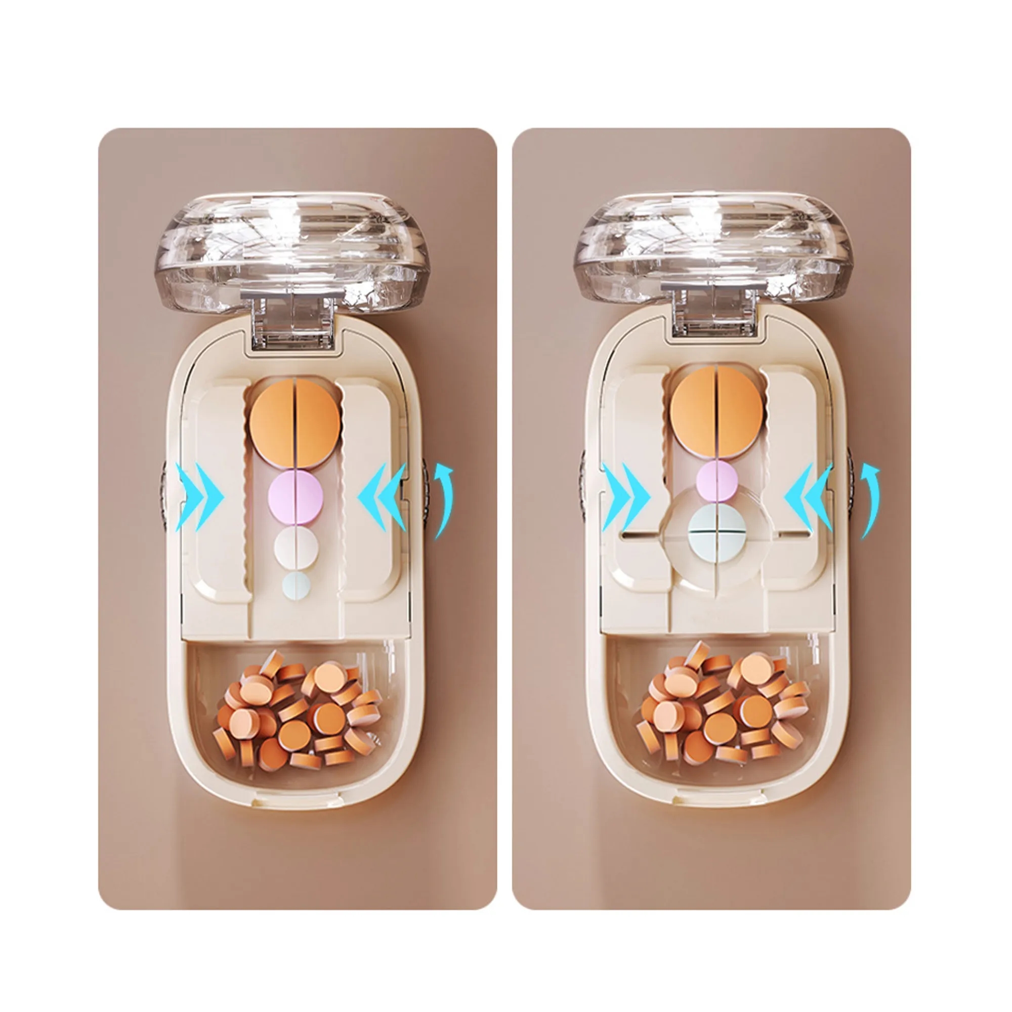 ABS Pill Cutter And Organizer Box 3