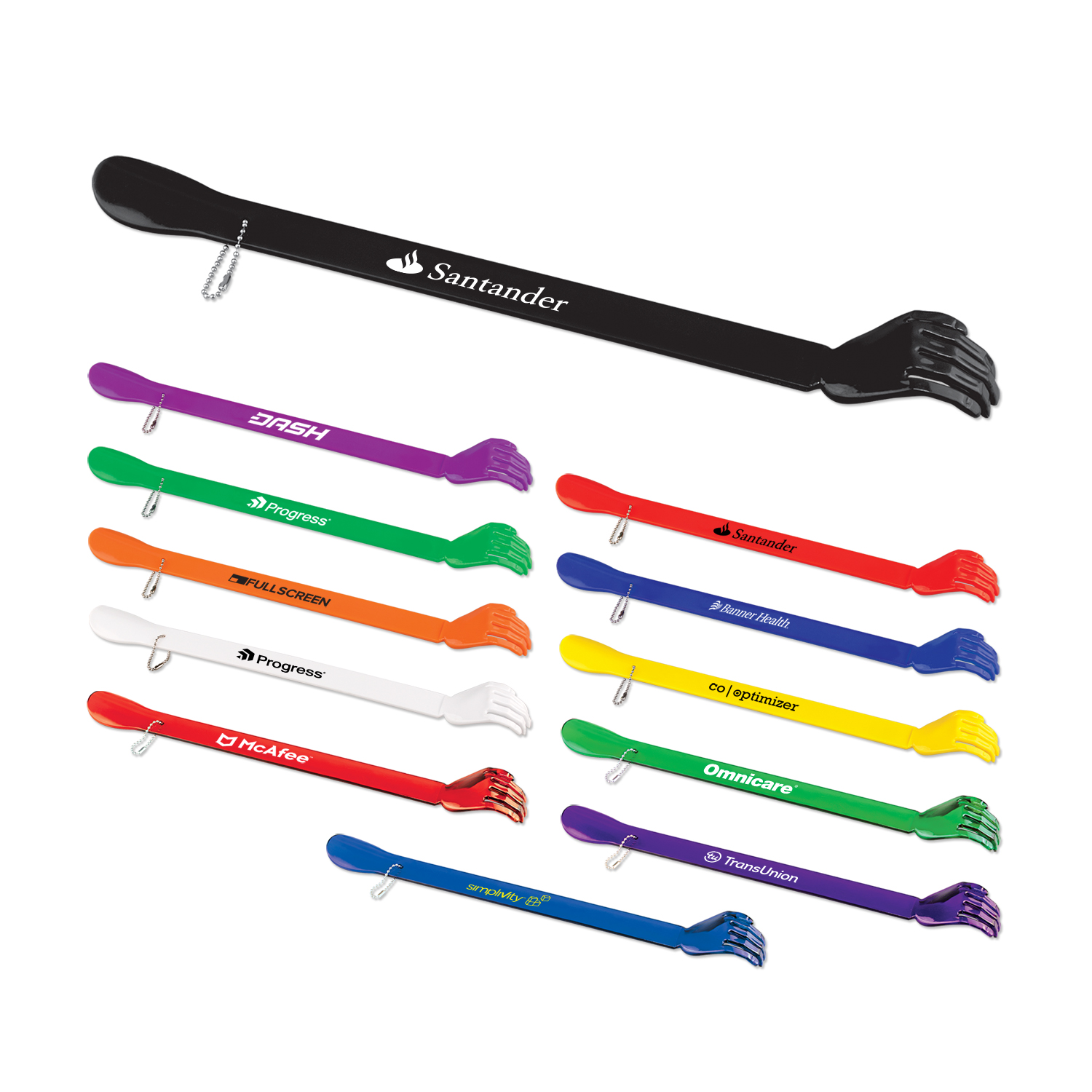 2-in-1 Plastic Back Scratcher with Shoehorn 10