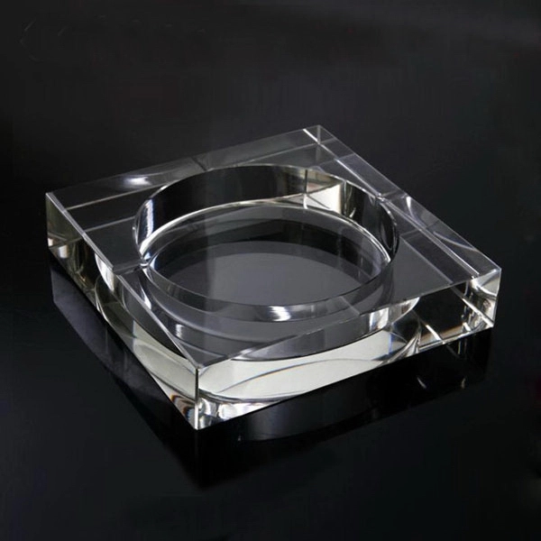 Customized Square Crystal Ashtray 6