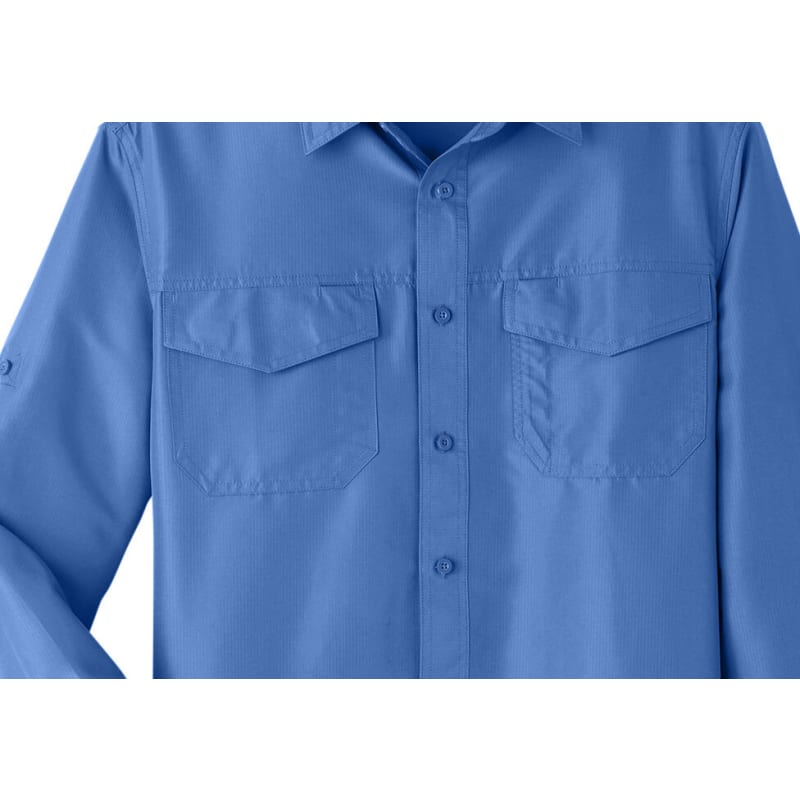 Harriton Men's Key West Long-Sleeve Performance Staff Shirt 23