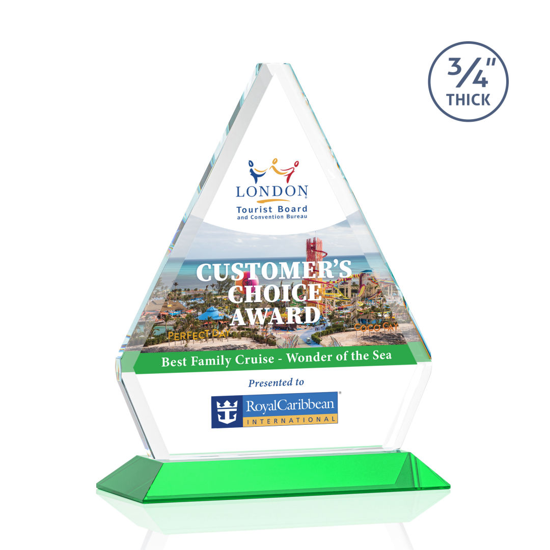 Fyreside VividPrint™ Award - Green