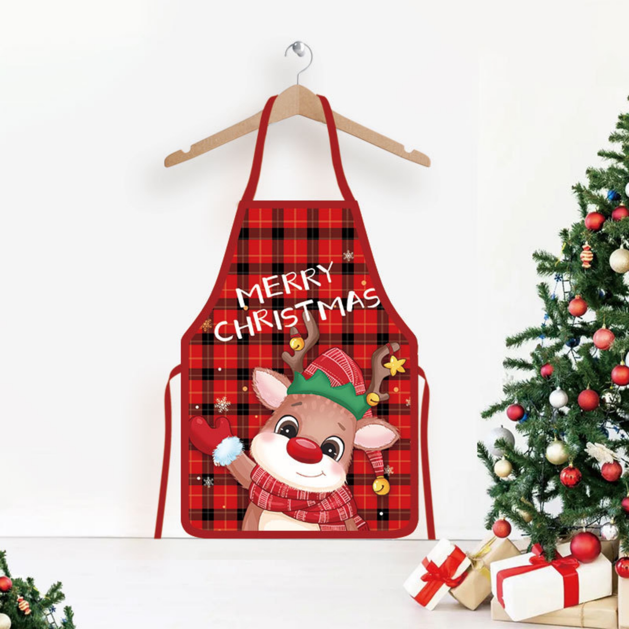Christmas Pattern Apron 8