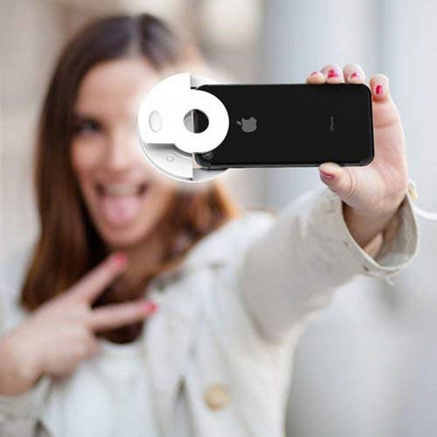 Clip On Ring Light for Selfie and Zoom Video Conference 9