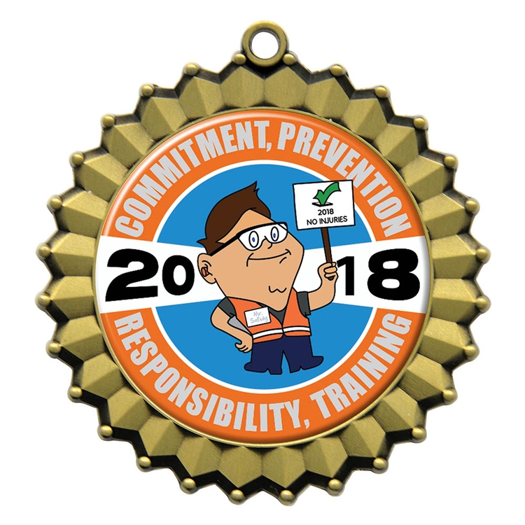 Express Vibraprint™ Antique Insert Medallion (2-3/4")