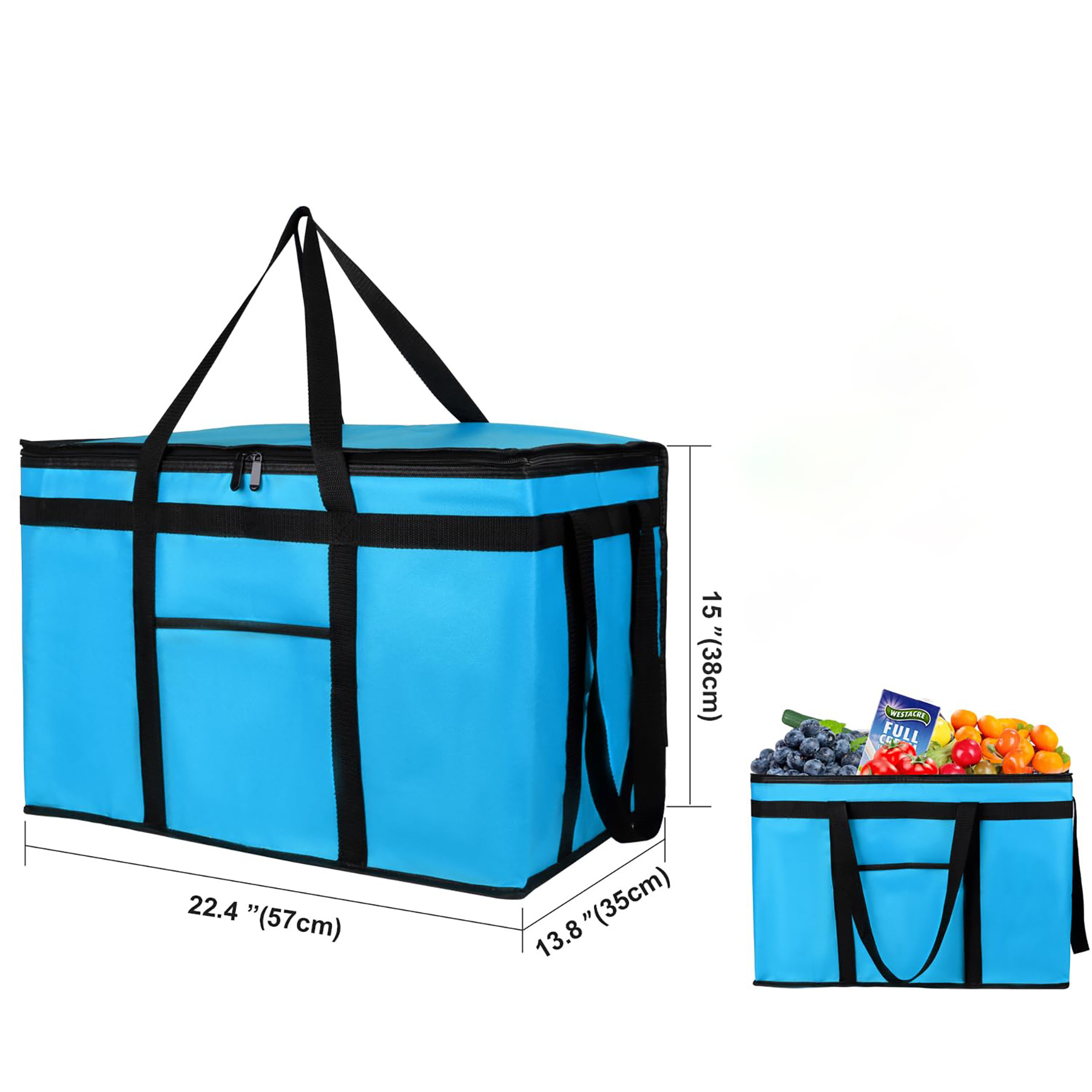 Extra large Insulated Food Delivery Bag 1