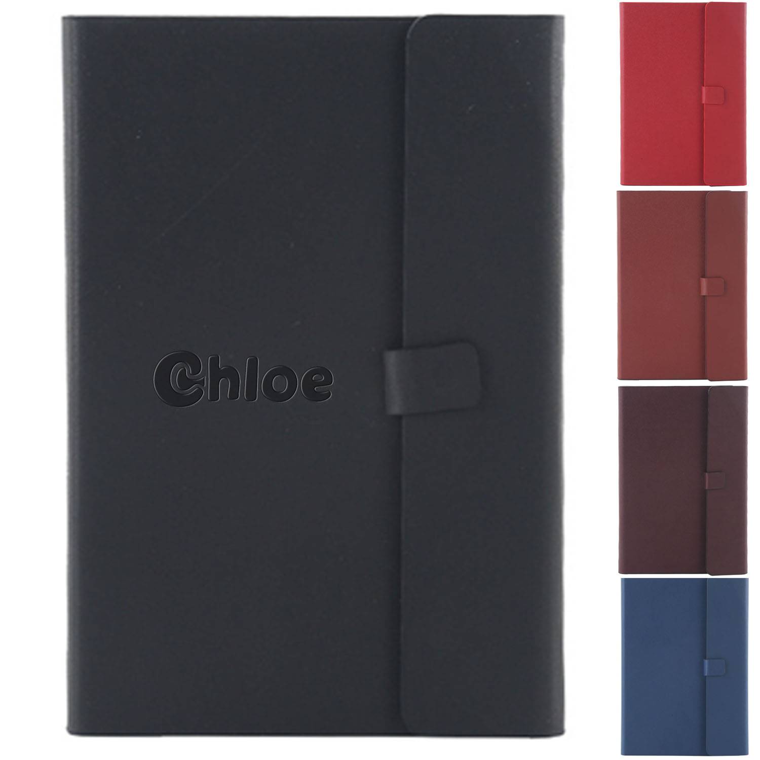 A5 PU Leather Business Notebook w/ Pen 3