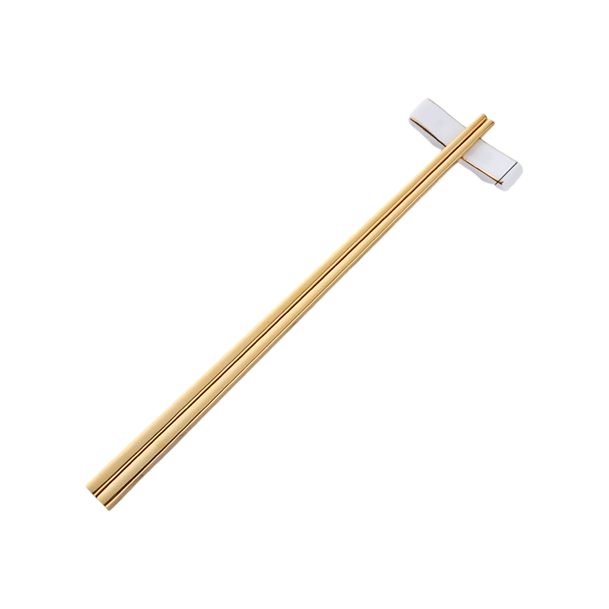 304 Stainless Steel Reusable Chopsticks Slip Resistant 8.86" 10