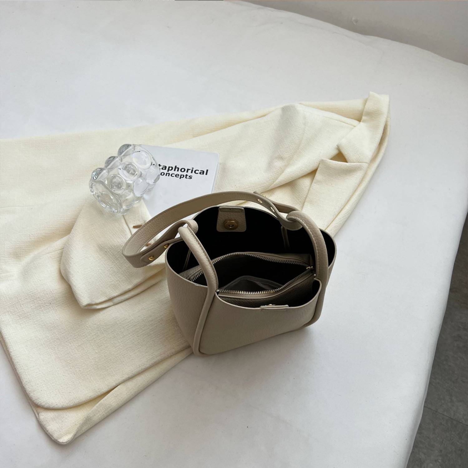 PU Leather Large Capacity Crossbody Bag For Women 4