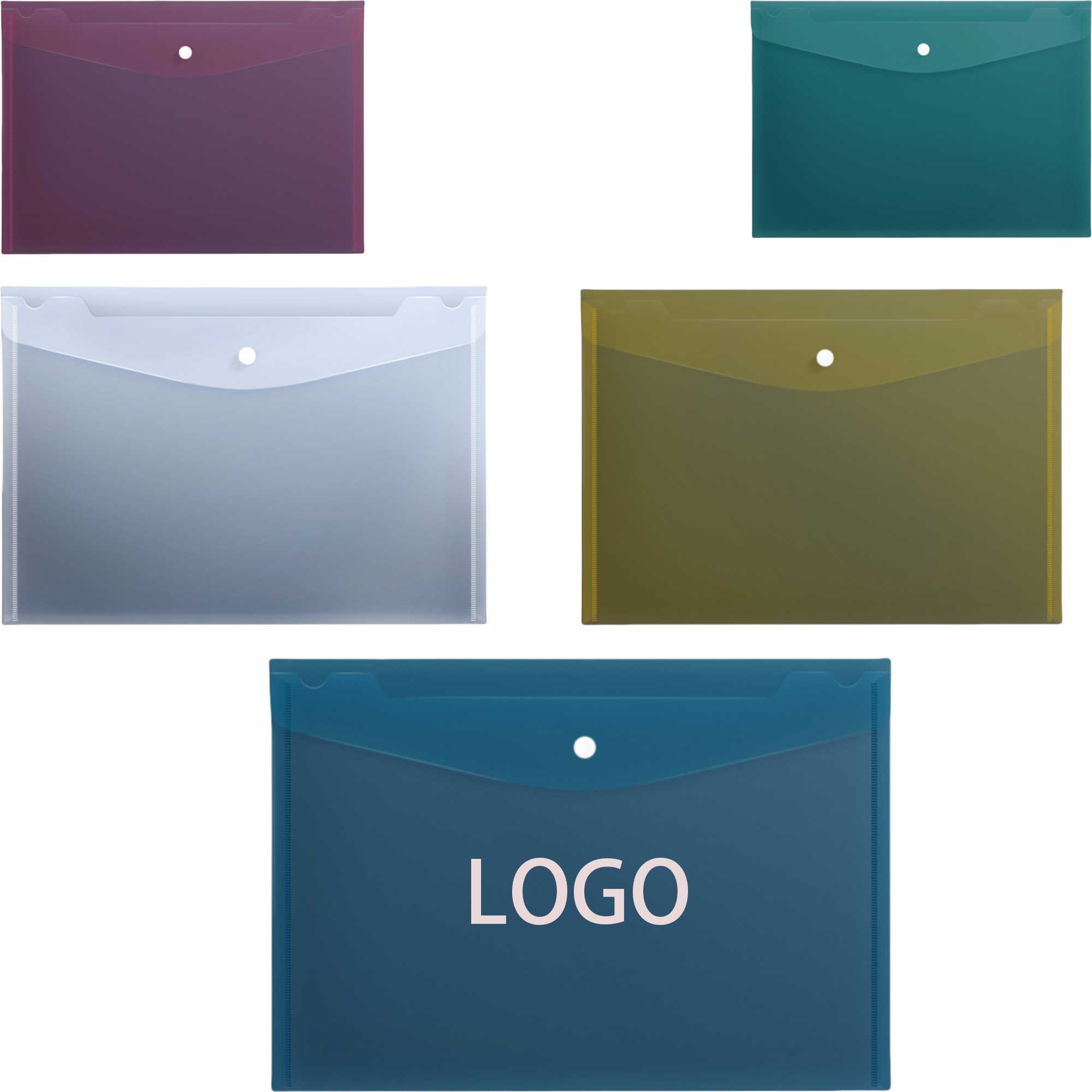 A4 Transparent Plastic Folder 2