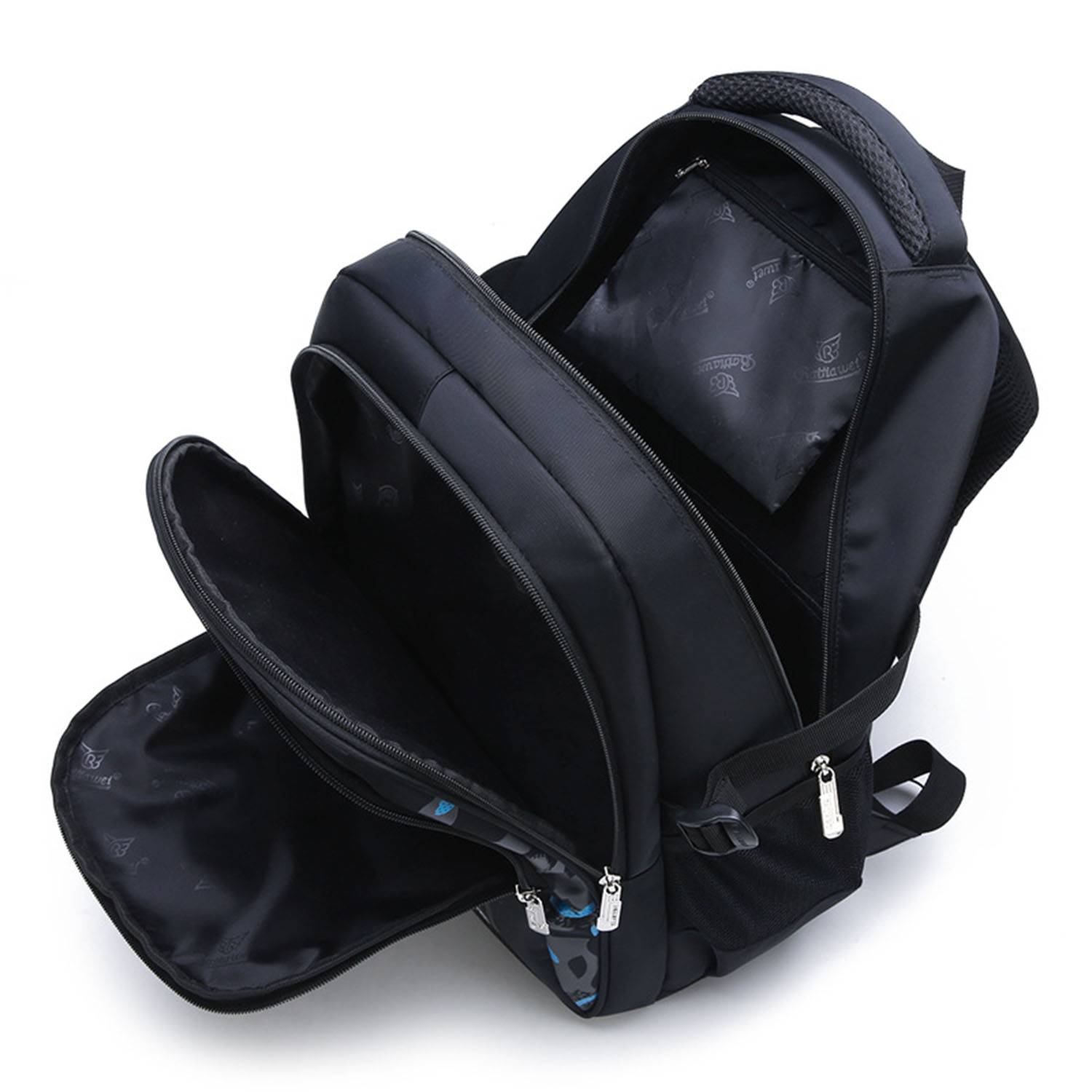 Nylon Schoolbag Students Backpack 6